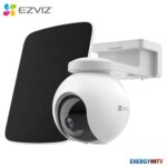 Best EZVIZ EB8 4G 2K Pan & Tilt Battery Camera Solar Charging Kit Sri Lanka