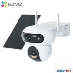 Best EZVIZ HB90x 4G Dual-Lens 2K+ Solar Pan & Tilt Smart Security Camera Kit